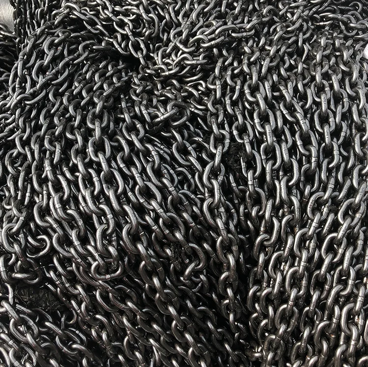 JUREN Factory Alloy Steel Customized Model Black Oxide  Lift G70 G80 G100 Welded Lifting  Chain