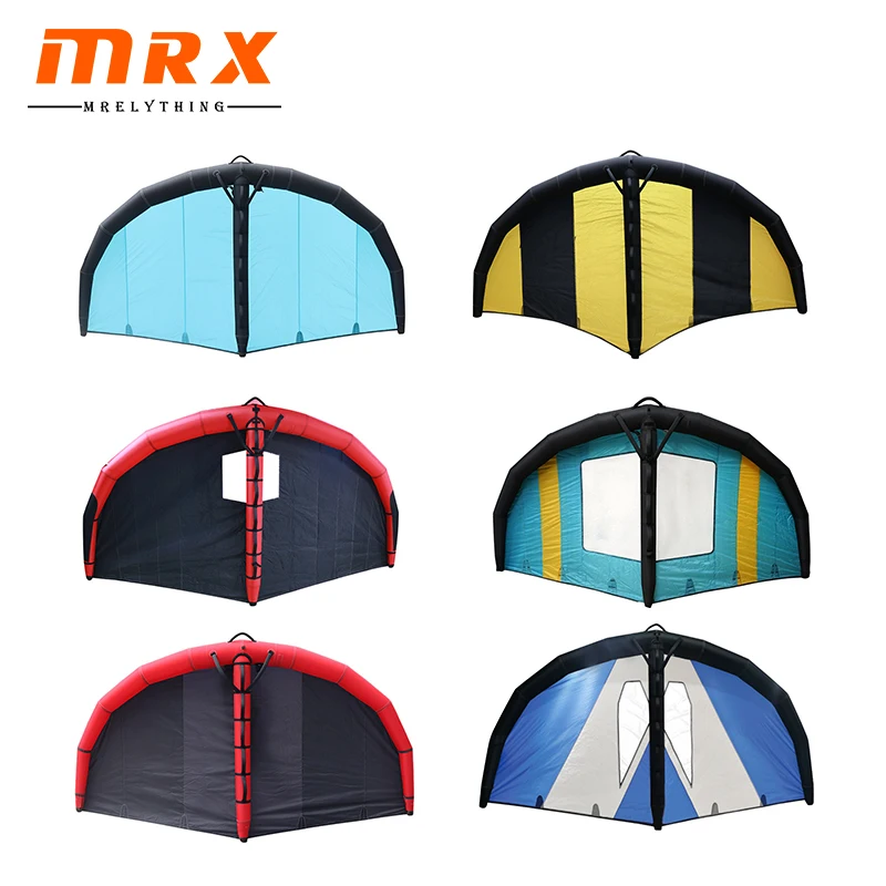 MRX wholesale high quality portable mini mid length inflatable powered efoil surf board decorative surfing sup surf rescue board