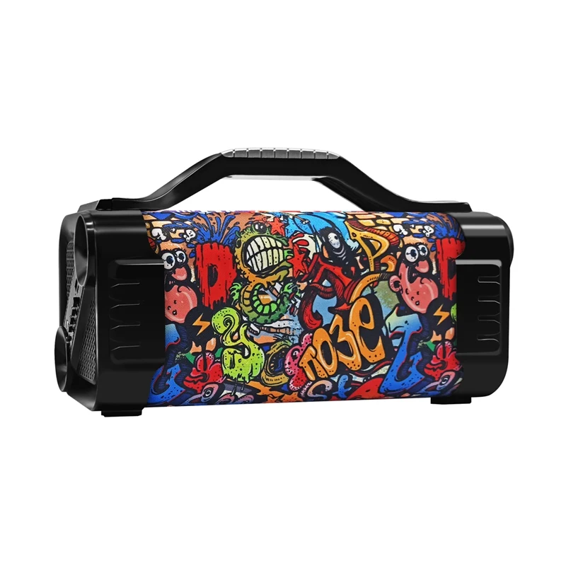 KBQ-205 Portable Outdoor Bluetooth Speaker TWS Wireless Stereo Subwoofer DJ Waterproof Speaker FM Radio Caixa De som Bluetooth