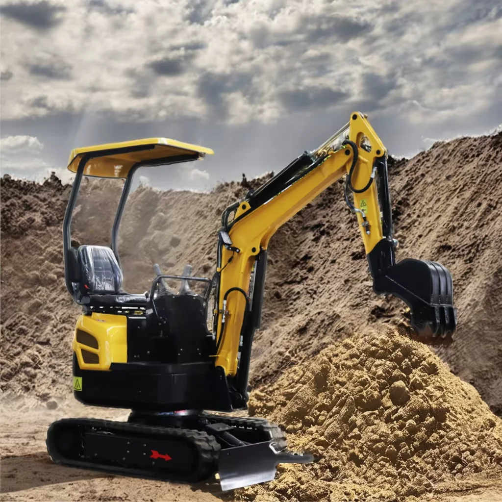 Multifunctional small excavator  digging  machine
