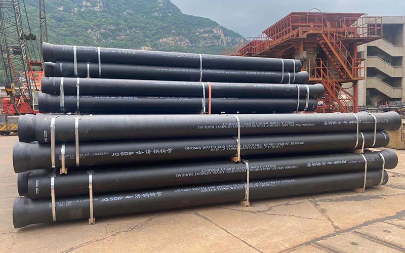 Chinese supplier cheap high quality k7 k8 k9 di pipe ductile iron pipe rates
