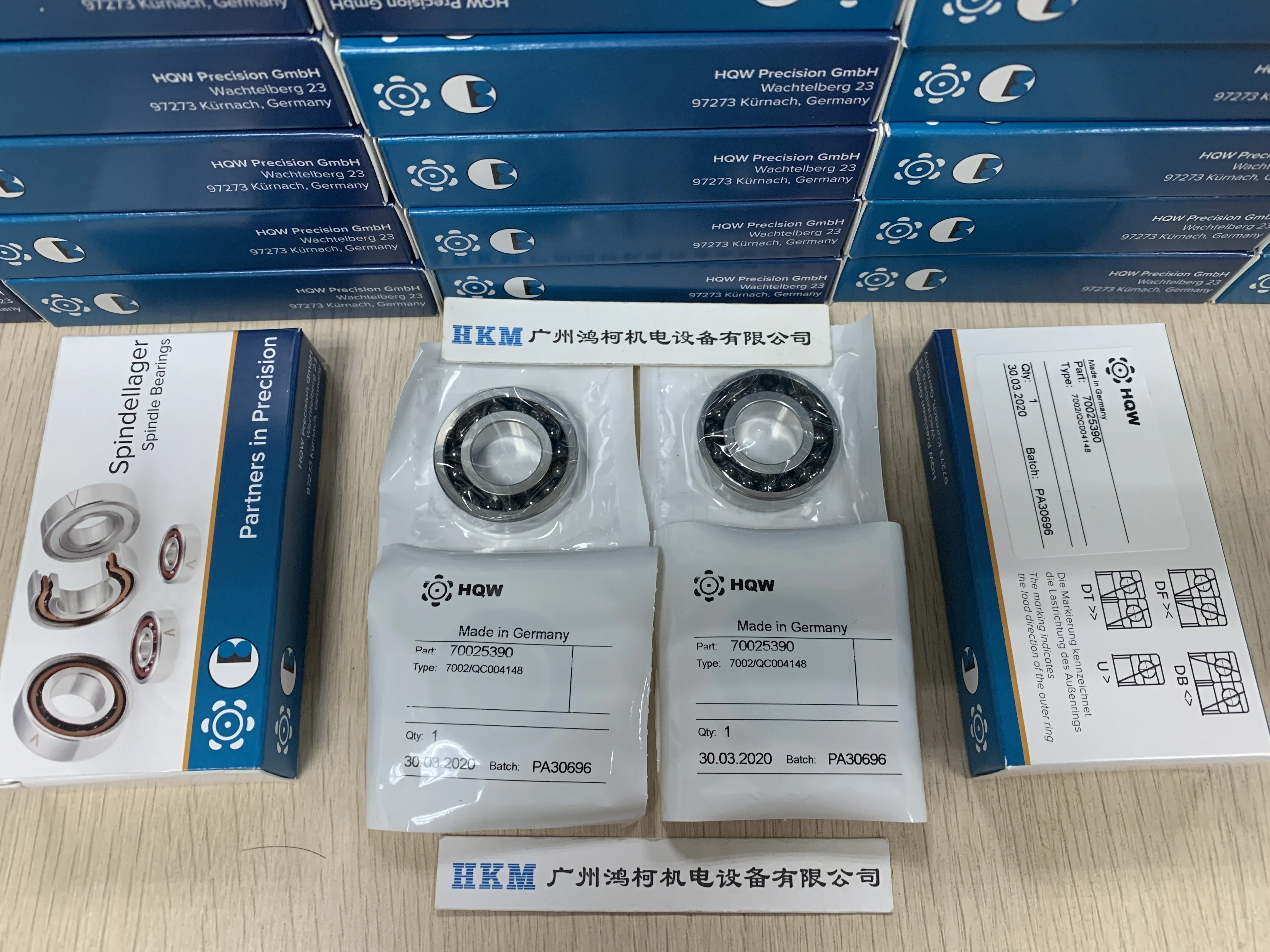 HQW 7002/QC004148 Bearings for Model Jet Turbines