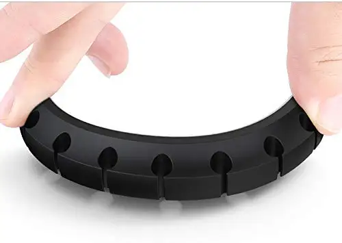 Silicone Desktop Earphone Cable Clips Under Desk Cable Organizer Tray Silicone Phone Cable Holder Organizer