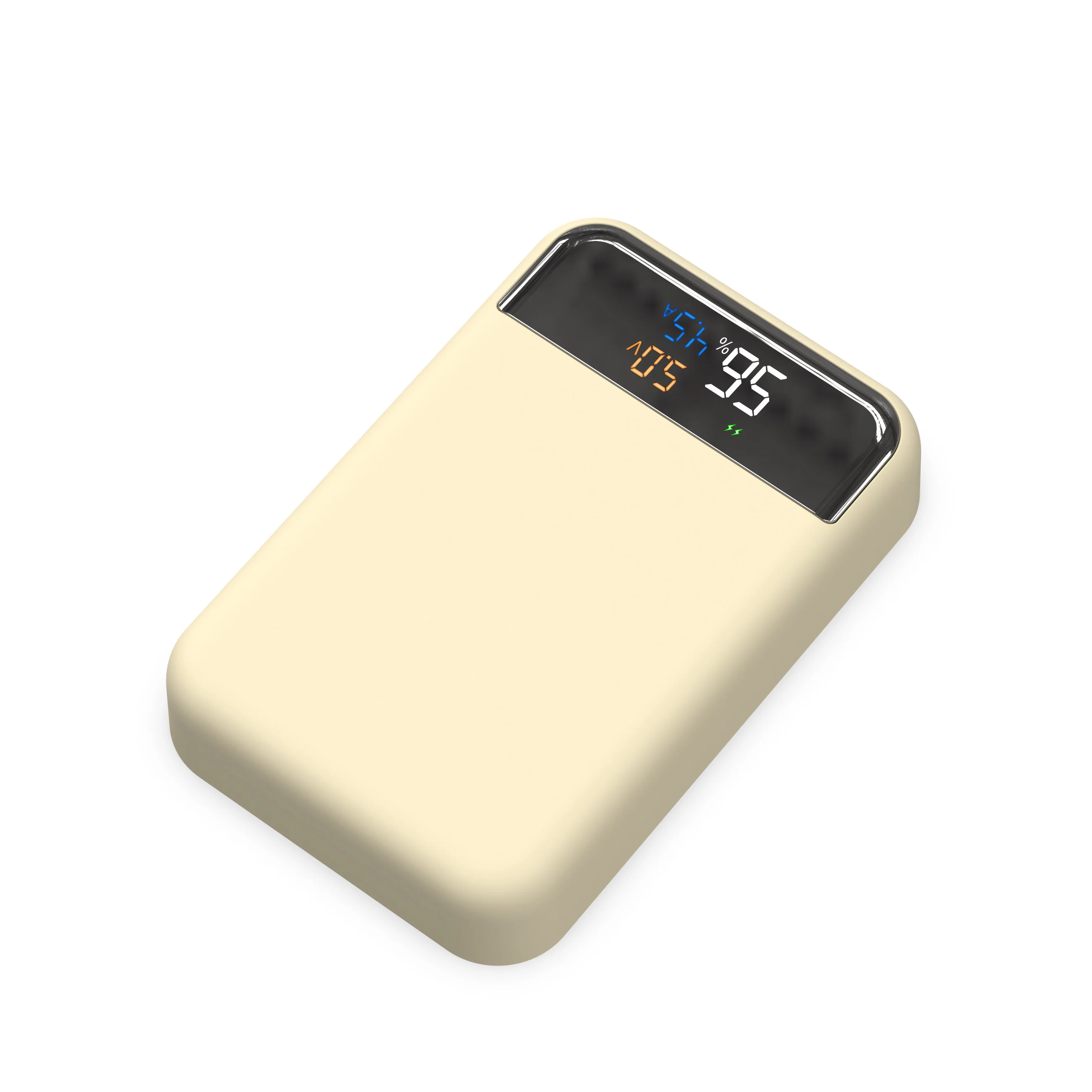 M2036Q 2022 new private design 10000mah large  capacity 22.5W mobile phone  color display wireless fast charge magsafe powerbank