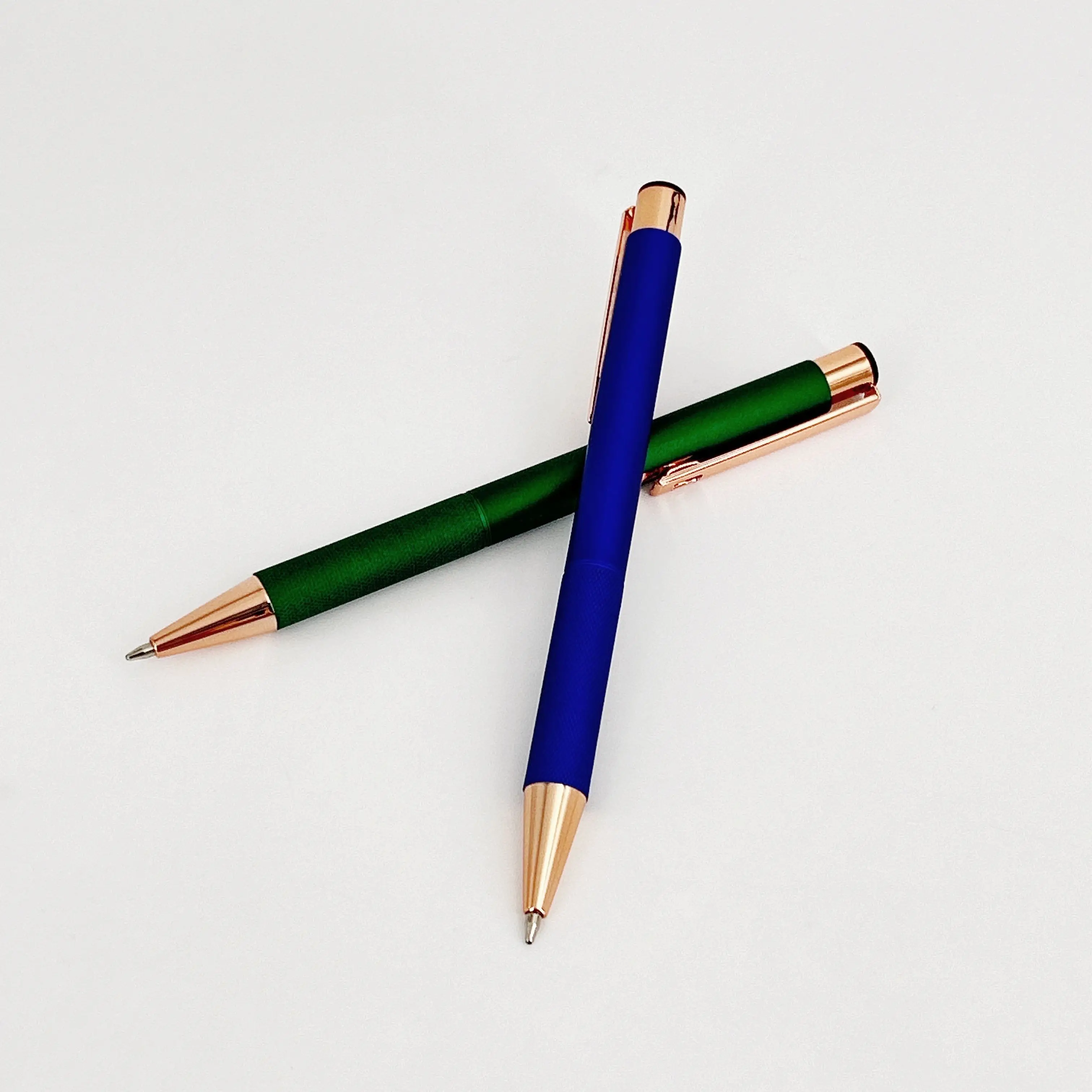 Manufacturer Business Metal Press-type Ballpoint Pen Large Thick Clip Office Gift Advertising Ball Pen With Logo