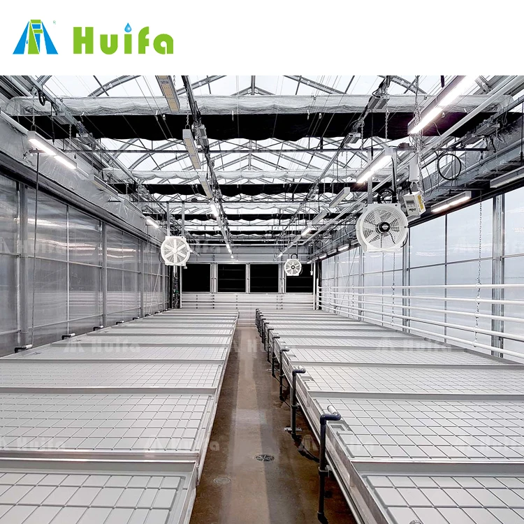 Huifa Тепличный вертикальный гидропонический стол для отливов и