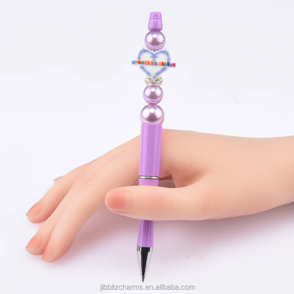 Hot selling BPA free silicone solid pattern round abacus 12mm 15mm letter beads 14mm custom focal for DIY jewelry