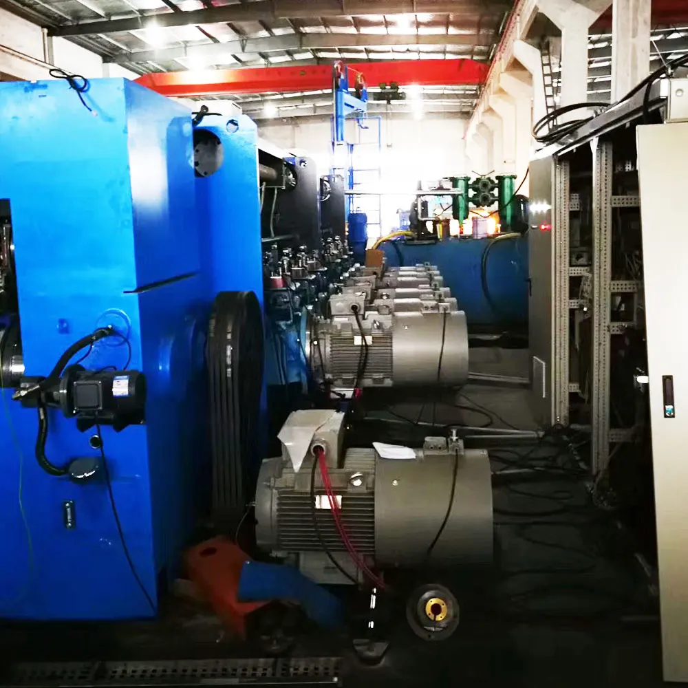 double line 8mm copper rod wire drawing machine with automatic coiler