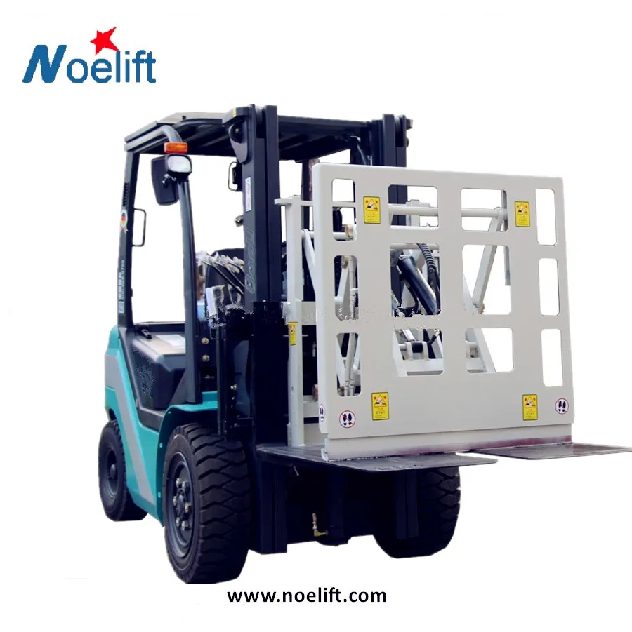 2-3.5tons 4.5meters Triple Mast Attach Side Shifte Pusher Puller Diesel Forklift