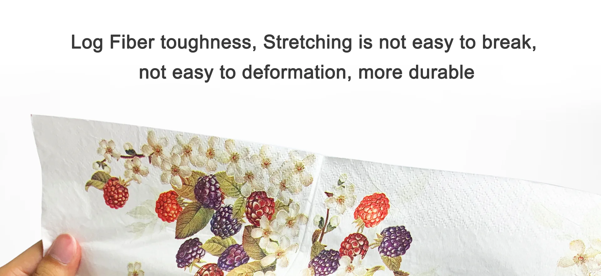 Biodegradable super absorbent cocktail serviette 4 8 fold party dinner print logo paper napkin