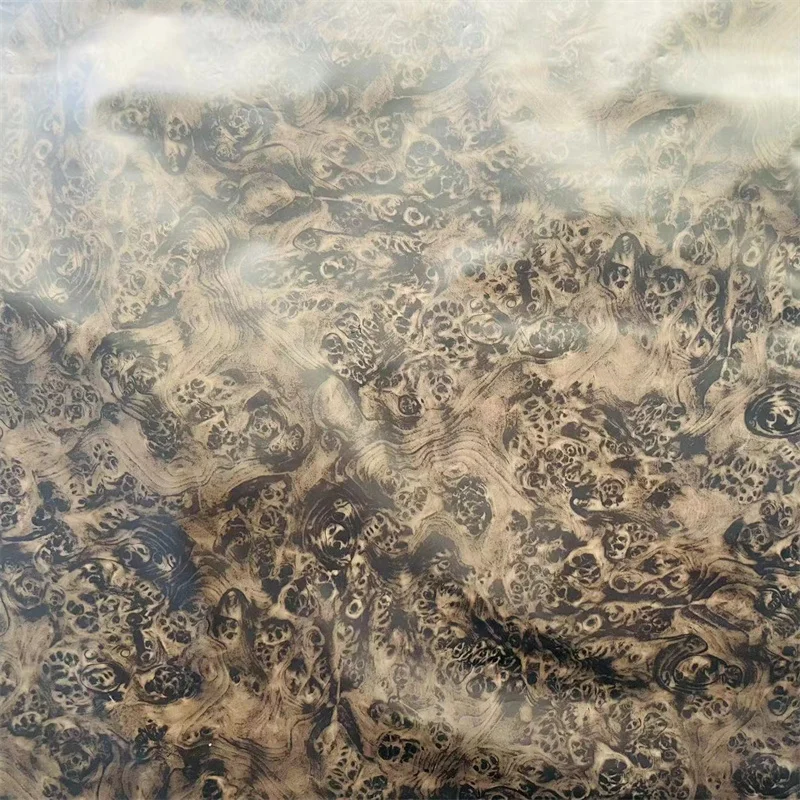 1M Wide Brown Mahogany Water Transfer Film-hydrographics Supplies-hydrographic Film