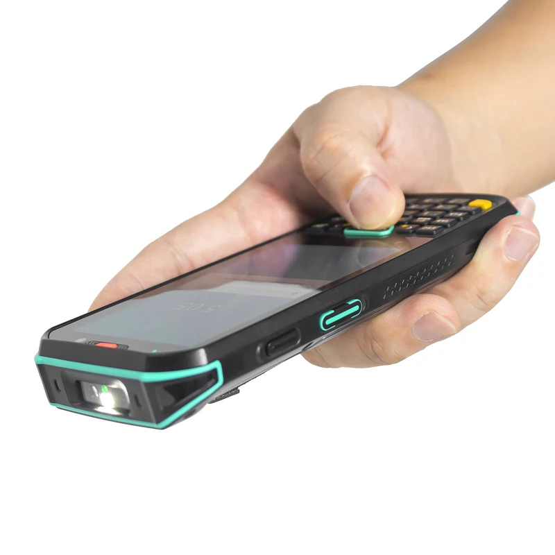 Портативное устройство для сбора данных на Android 11 PDA 4-дюймовый портативный терминал защищенный с цифровой клавиатурой