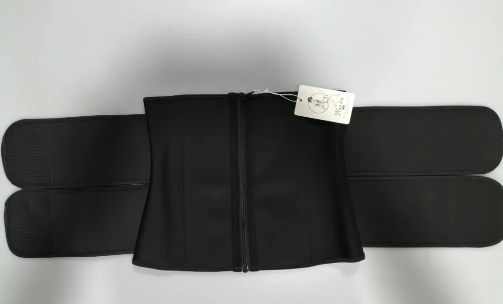 ATBUTY Neoprene Waist Trainer with Double Adjusted Straps Double Belt