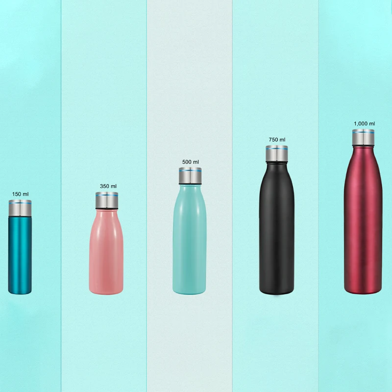 600ml Factory Stainless Steel Uv Water Purifier Lid Uv Light Self Cleaning Insulated Cola Shaped Smart Water Bottle