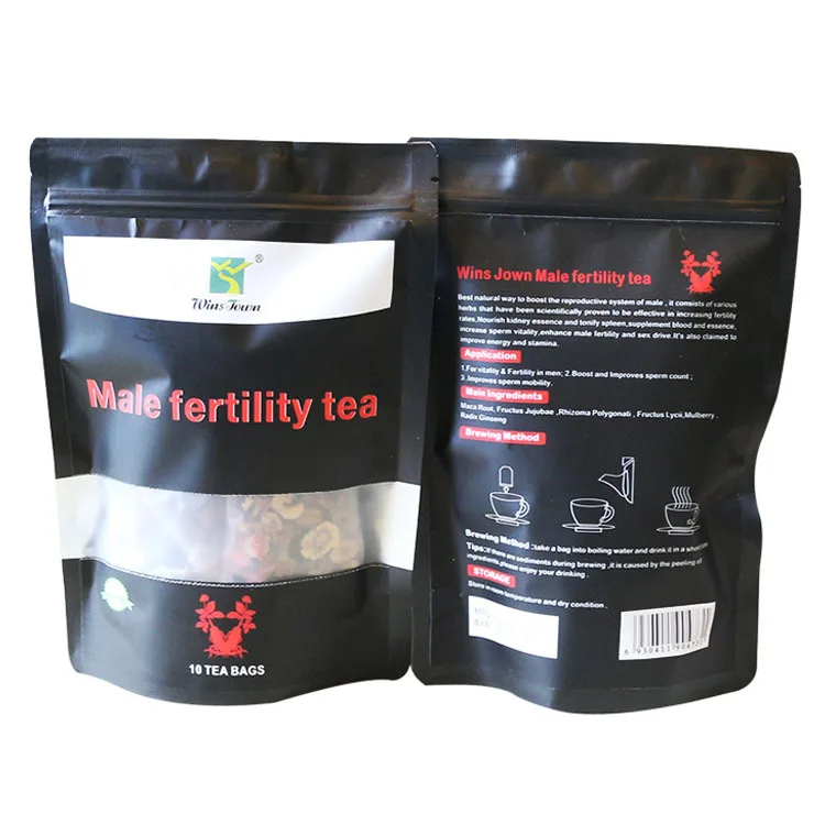 Male Organic Fertility Tea OEM Custom Services 100% Natural Chinese Herbal Tea For Men