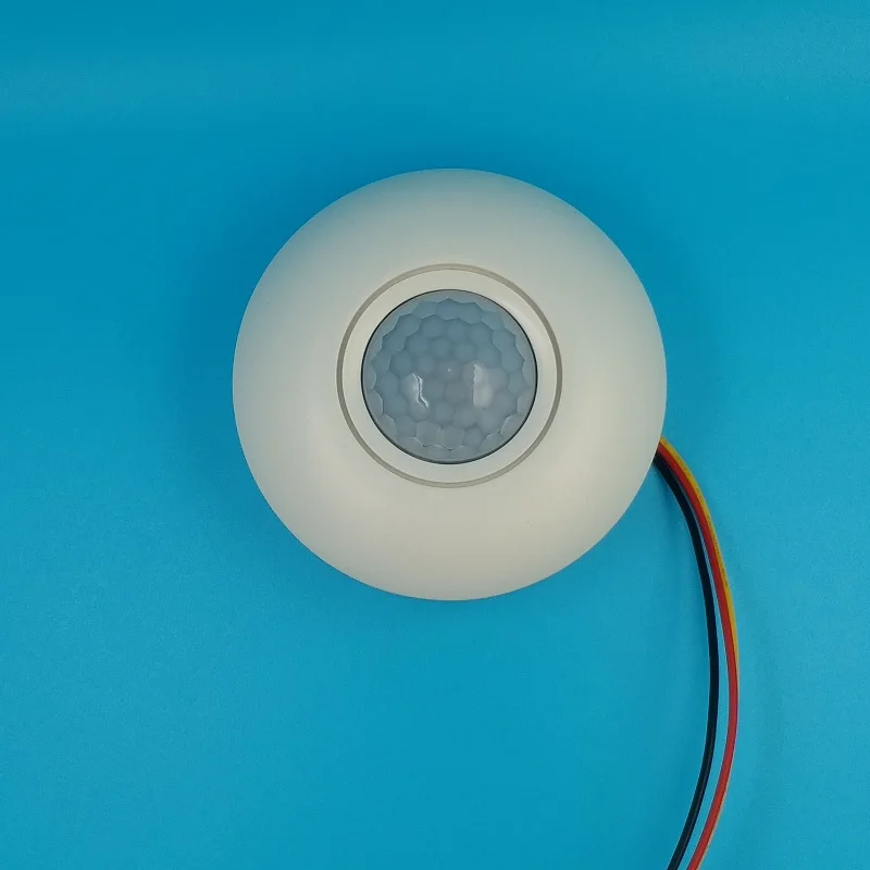 
3 line round ceiling pir sensor body motion induction switch infrared ambient light indoor electronic module PIR 