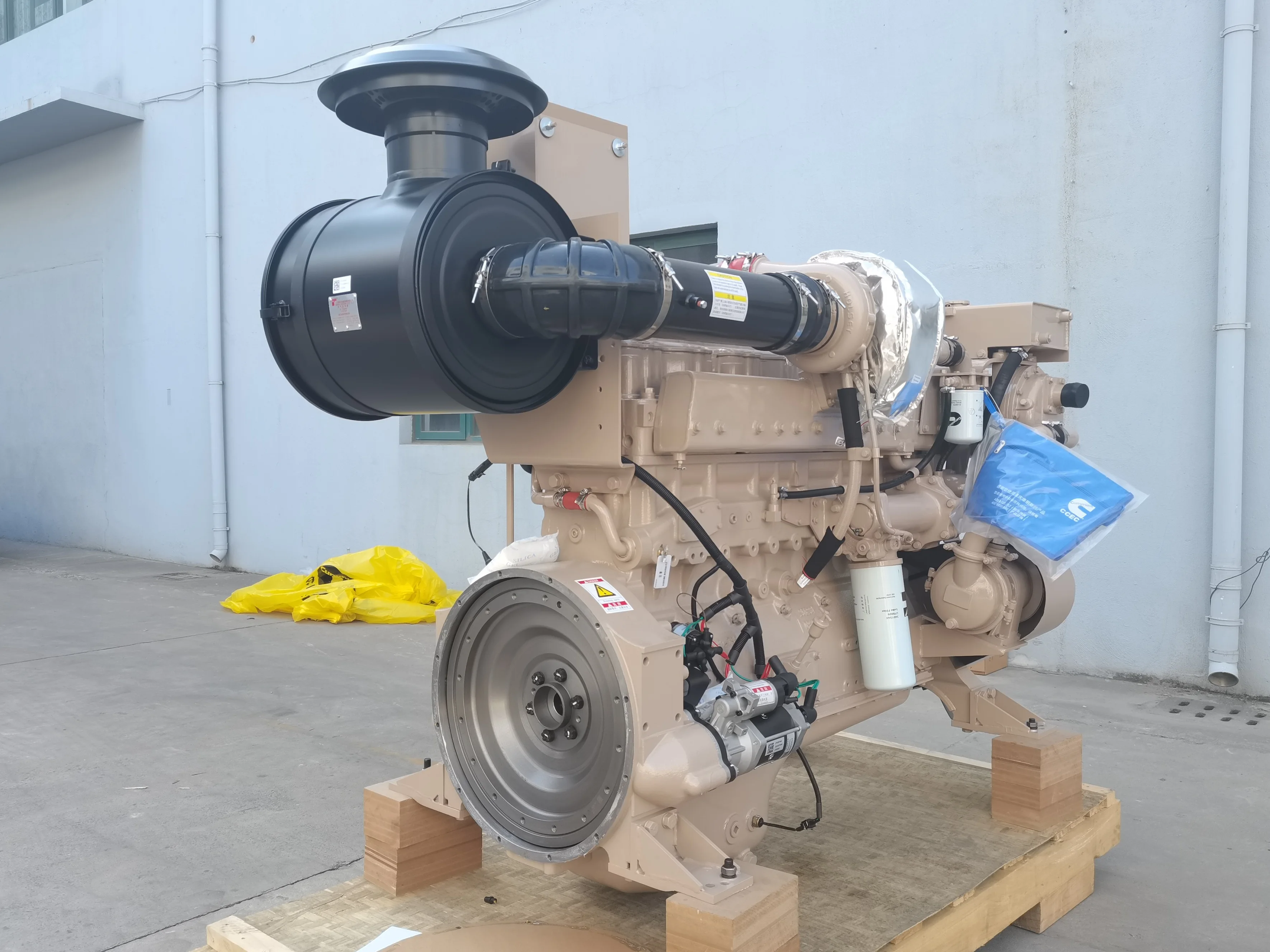 New type SCDC NTA855 series 4 stroke 6 cylinder 350hp marine diesel engine NTA855-M350 for ship for sale