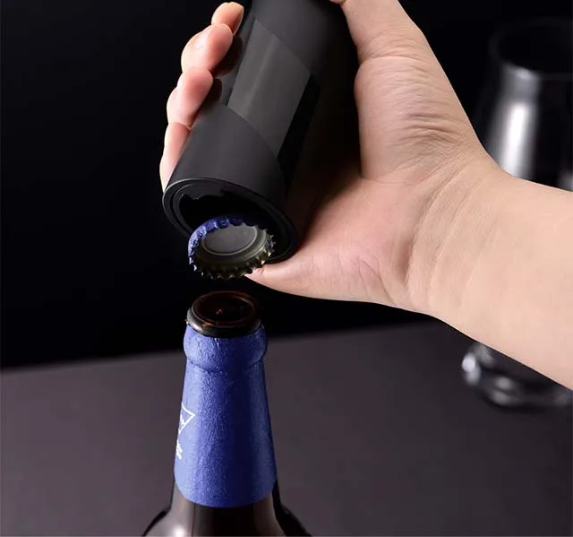 Top Seller Automatic corkscrew electric wine bottle cork opener electric wine pump opener gift set with foil cutter kit