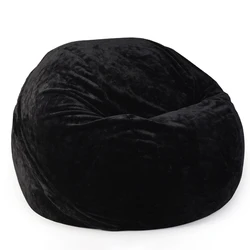 YJ Giant Bean Bag Chair Cover (No Filler) Living Room Sofa Washable Soft Sturdy Zipper Beanbag Cover for Teens/Adults