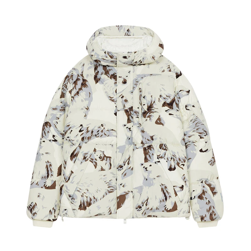 Men 90% Down 10% Feather full all sublimation Down Fill Boys Wear down coats thermal down coats fashion winter down jackets