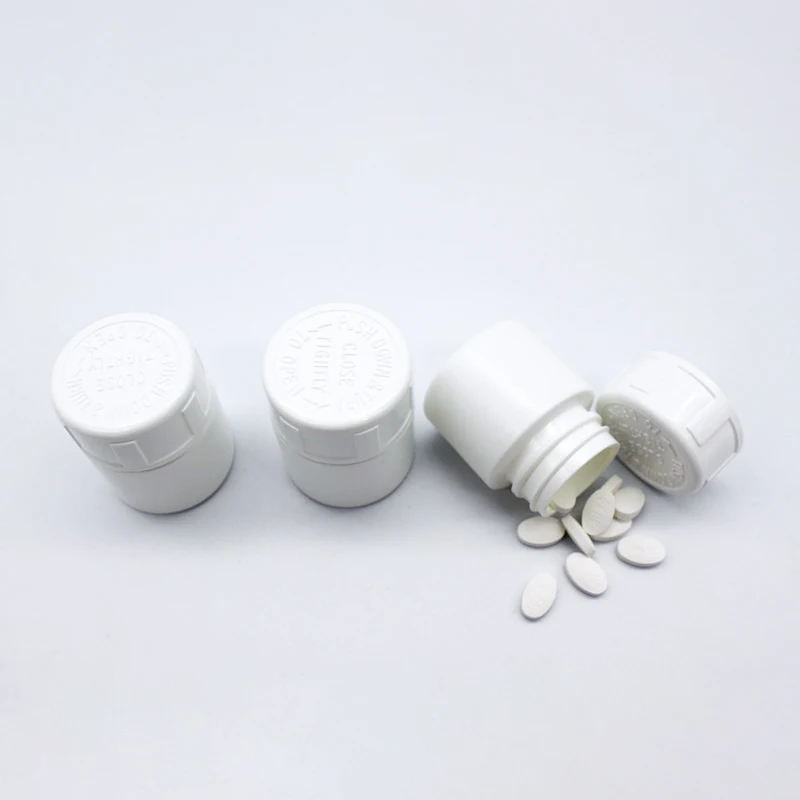 Plastic Pill Bottles 10ml-300ml, HDPE Pharmaceutical Capsule Pill Bottle With Seal, Medicine Vitamin Bottles Containers