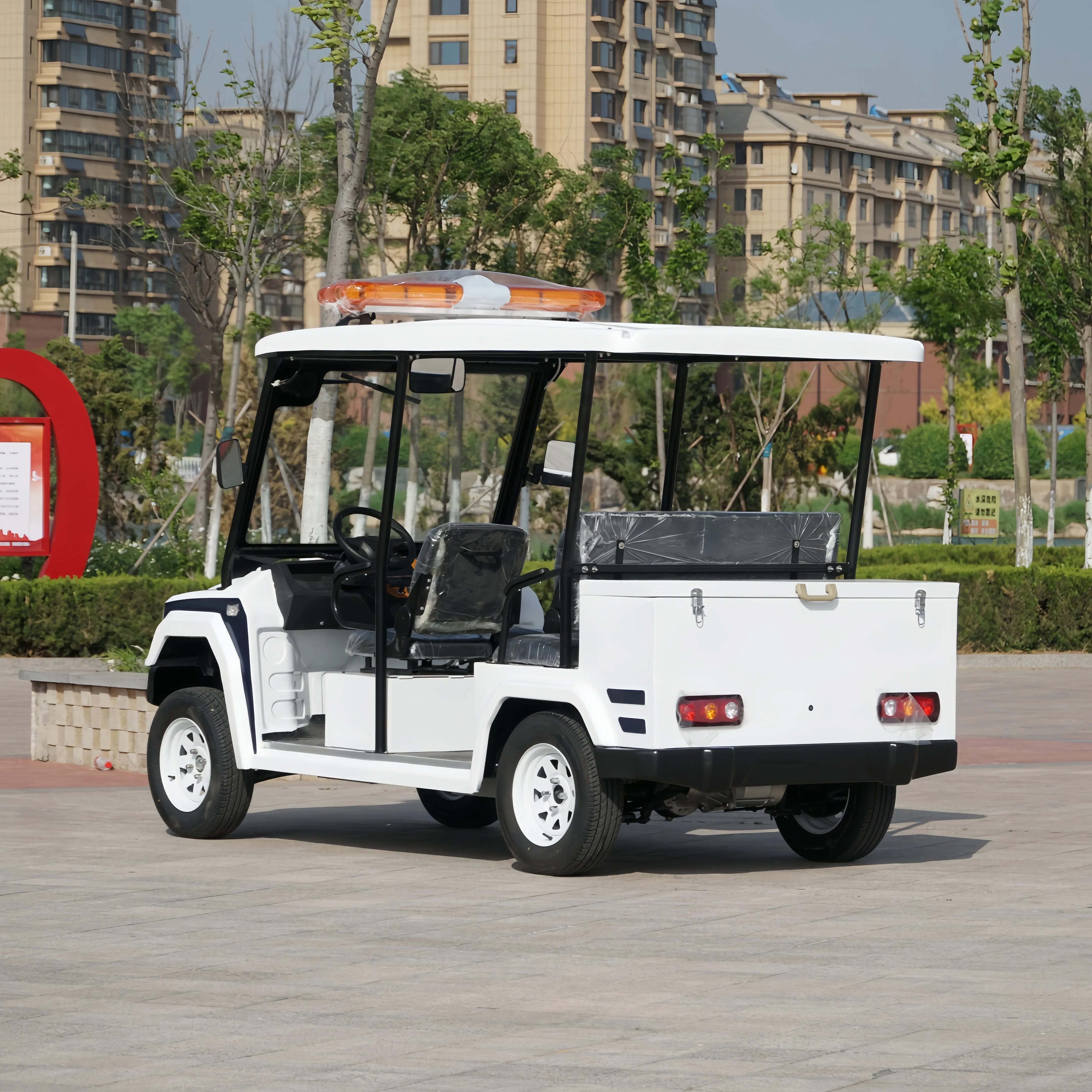 Low price promotion, high-quality sightseeing tour bus, patrol car can be equipped with various facilities