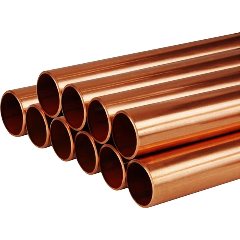 Copper Pipe C1220 C1200 Cooper Tubes Semi-Finished Products Air Conditioner Copper-Aluminum Pipe