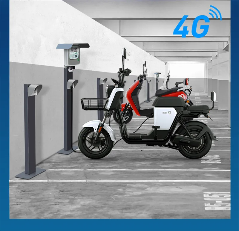  OEM ODM electric bicycle charging pile swipe card 4G 5G AC 220v ebike