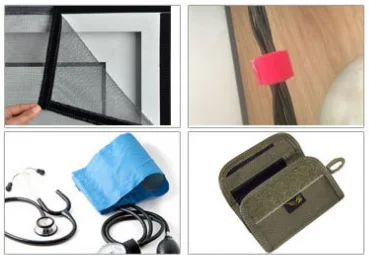 20MM Nylon Clothing Hook and Loop Tape for Fabric Hook and Loop Closure Sew on Velcroes Strips