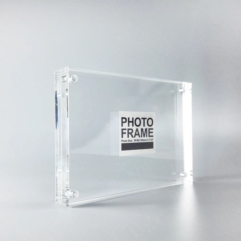 Magnet Acrylic Display A5  Clear Display Stand Acrylic Table Menu Sign Holders insert Sign Holder