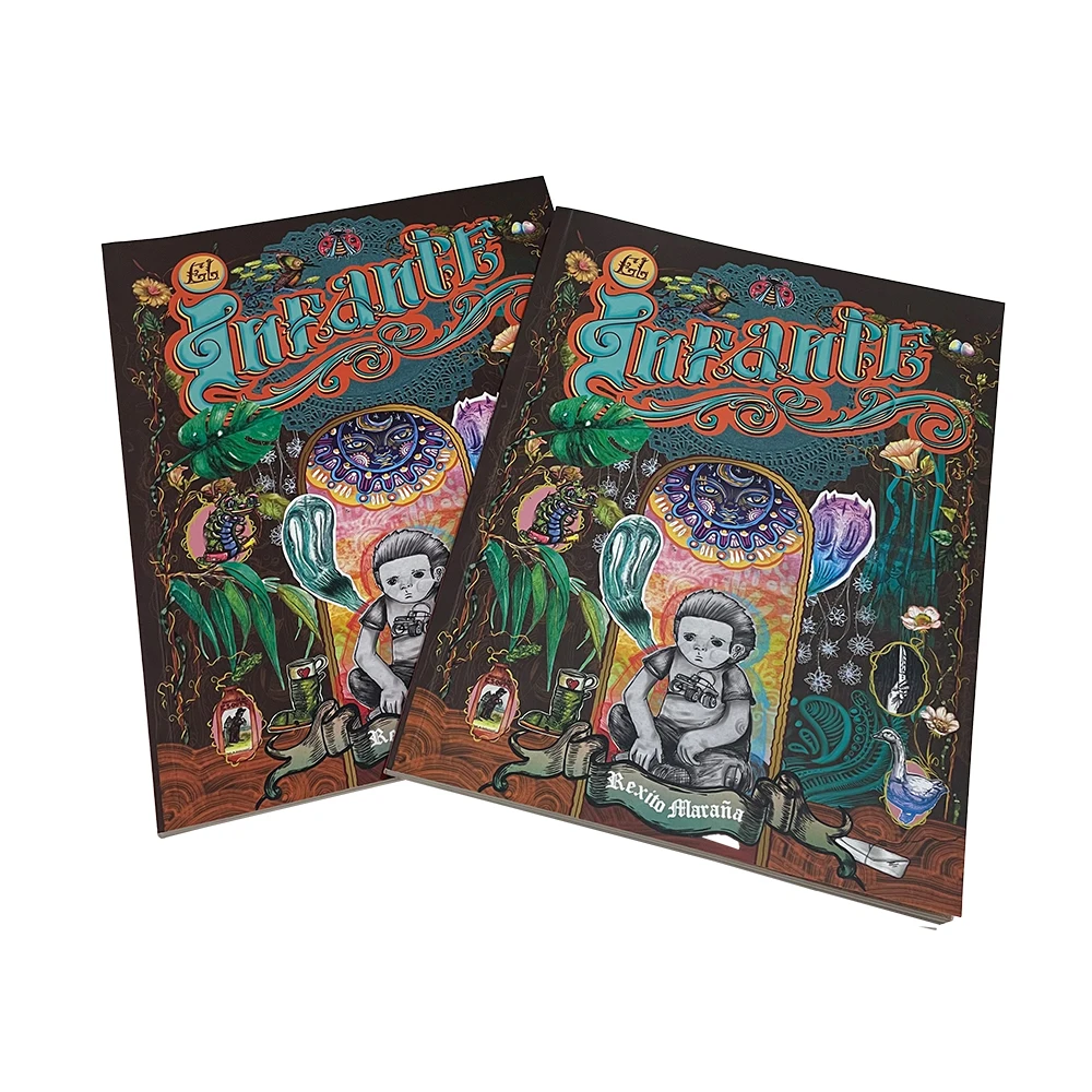 Top High Quality Wholesale Custom Printed Full Color Book Children Kids Novel Comic Book Printing Service