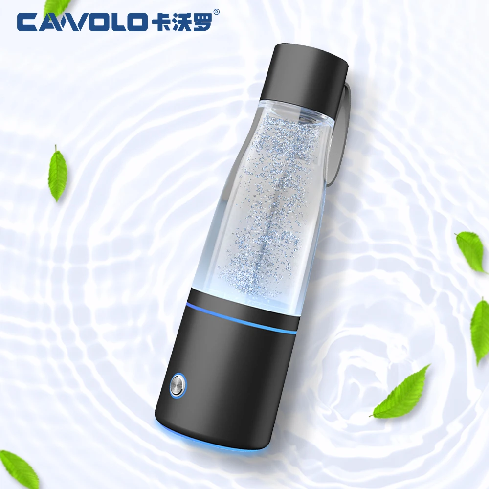 CA-306 SPE technology electrolysis hydrogen water ionizer bottles 5000ppb hydrogen generator bottle