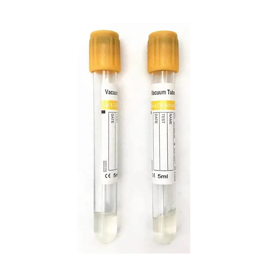 5 Ml Blood Collection Tube Disposable Medical Sample Vacuum Blood Test Collection Tube High Quality Good Price For Hospital