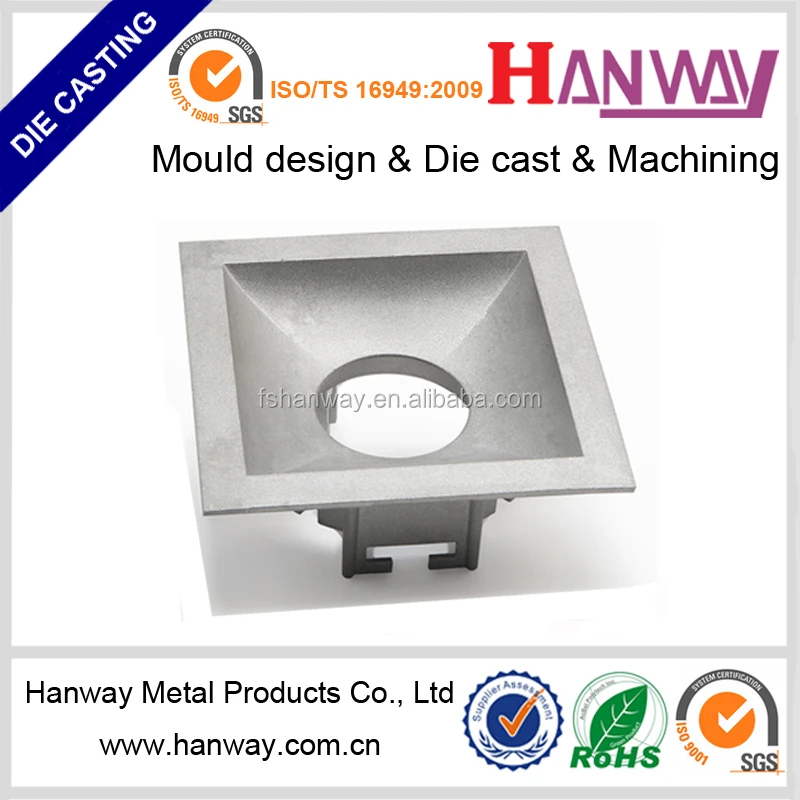 Custom-Designed Wear-Resistant Casting Aluminum Die Casting Street Lamp Shell