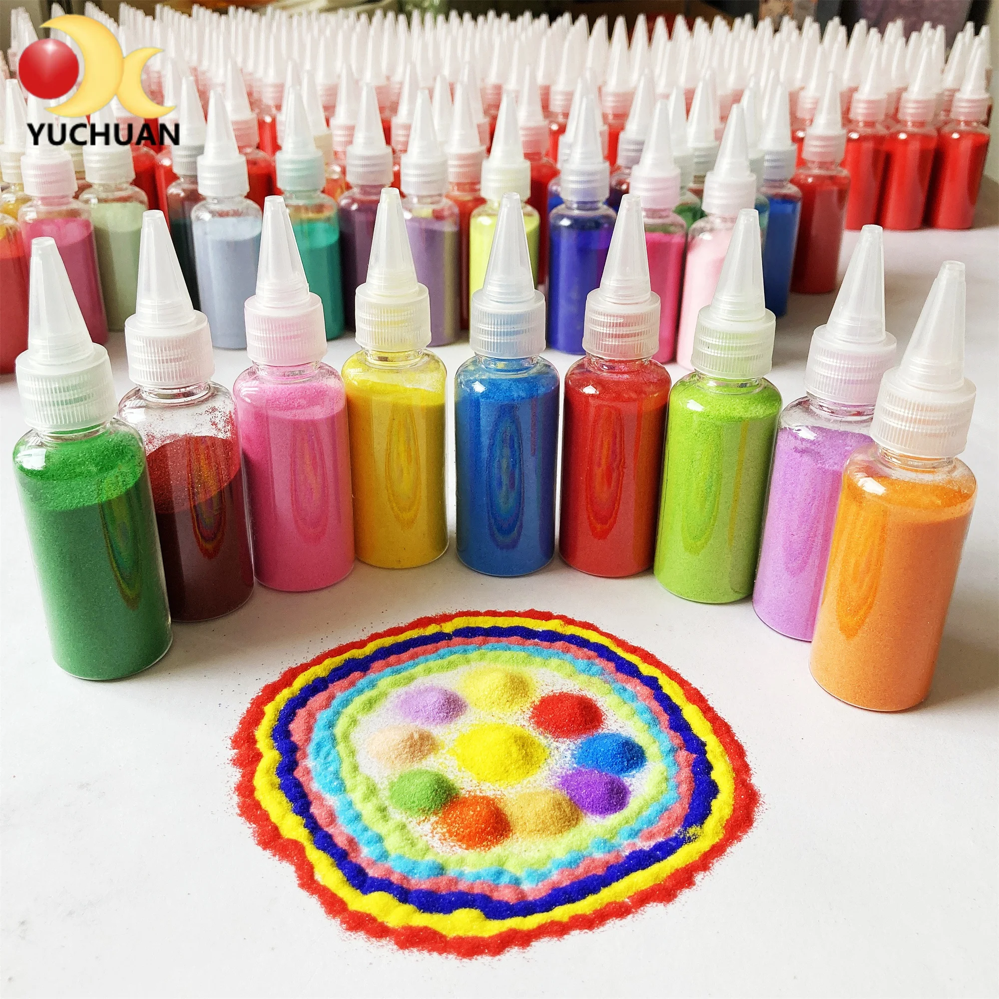New Arrival Hand Made Many Number Colorful Magic Play Sand For Kids