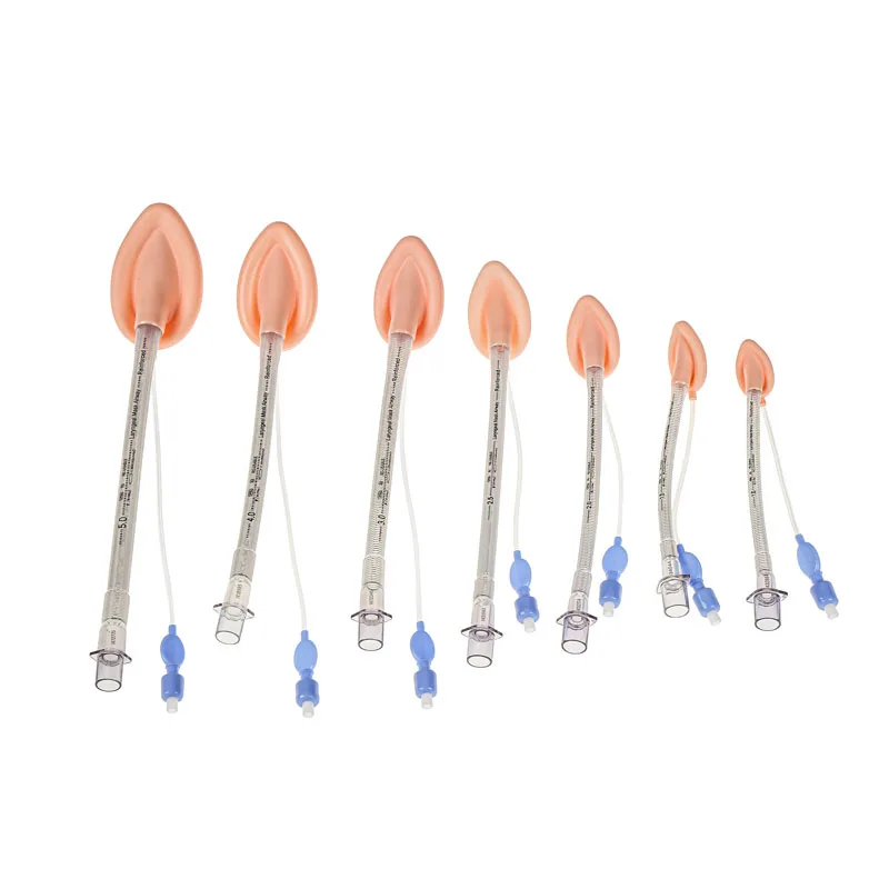 High Quality Made of imported Medical Grade Silicone Reinforced Silicone Laryngeal Mask Airway