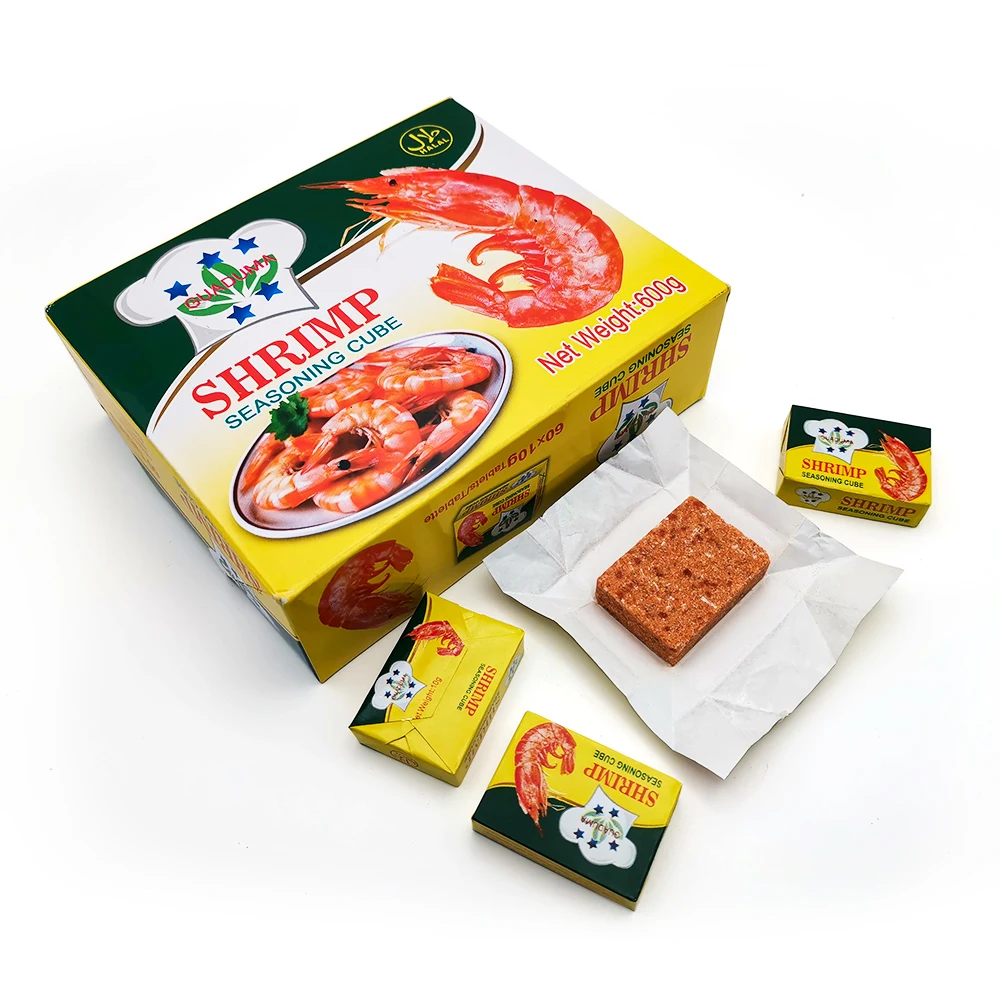 Shrimp Seasoning Cube Cooking Seasoning Shrimp Seafood Spices for Africa