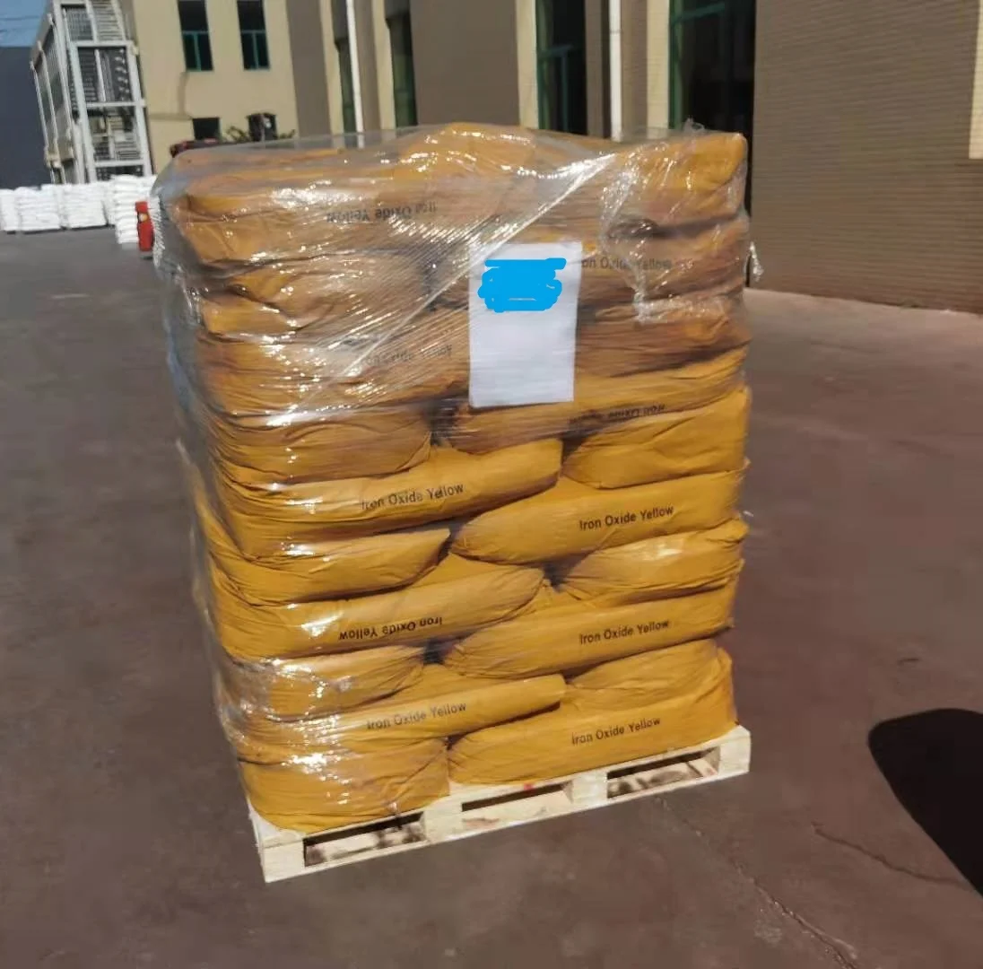 Synthetic Iron Oxide Pigment Fe2o3 Iron Oxide Powder Iron Oxide 313 yellow For Paving Brick