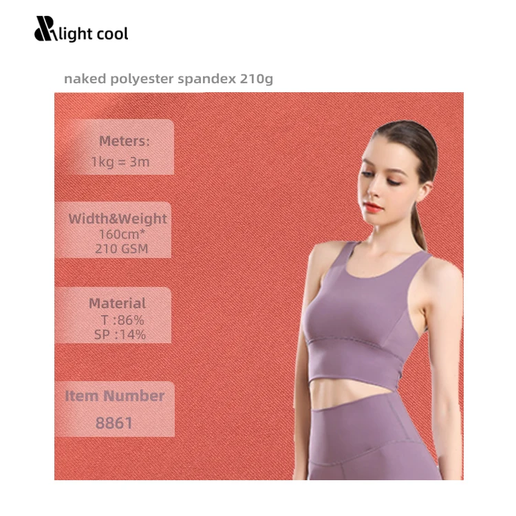 No6601 Stretch knitted nylon spandex 4 way 88 nylon 12 spandex fabric for sale