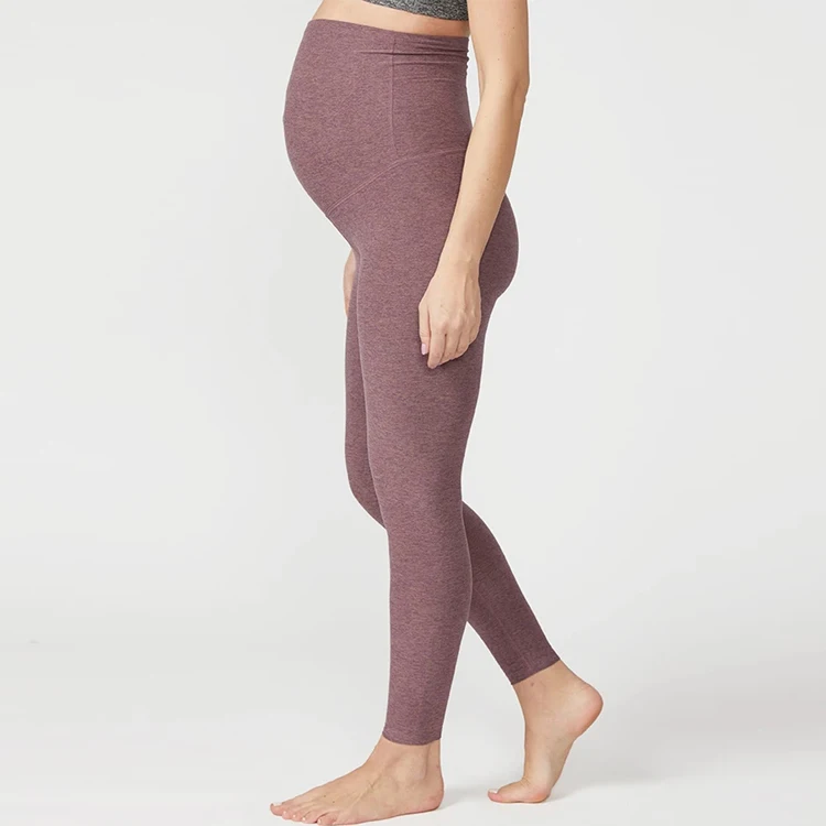 
Active OEM Adjustable High Elastic maternity leggings pregnant clothes pants for women 