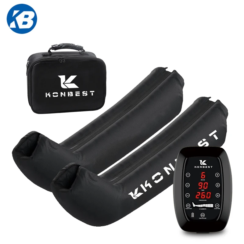 Factory Price 8 Chambers  Air Relax Compression Blood Circulation Foot Leg  Massager ,Botas De Presoterapia