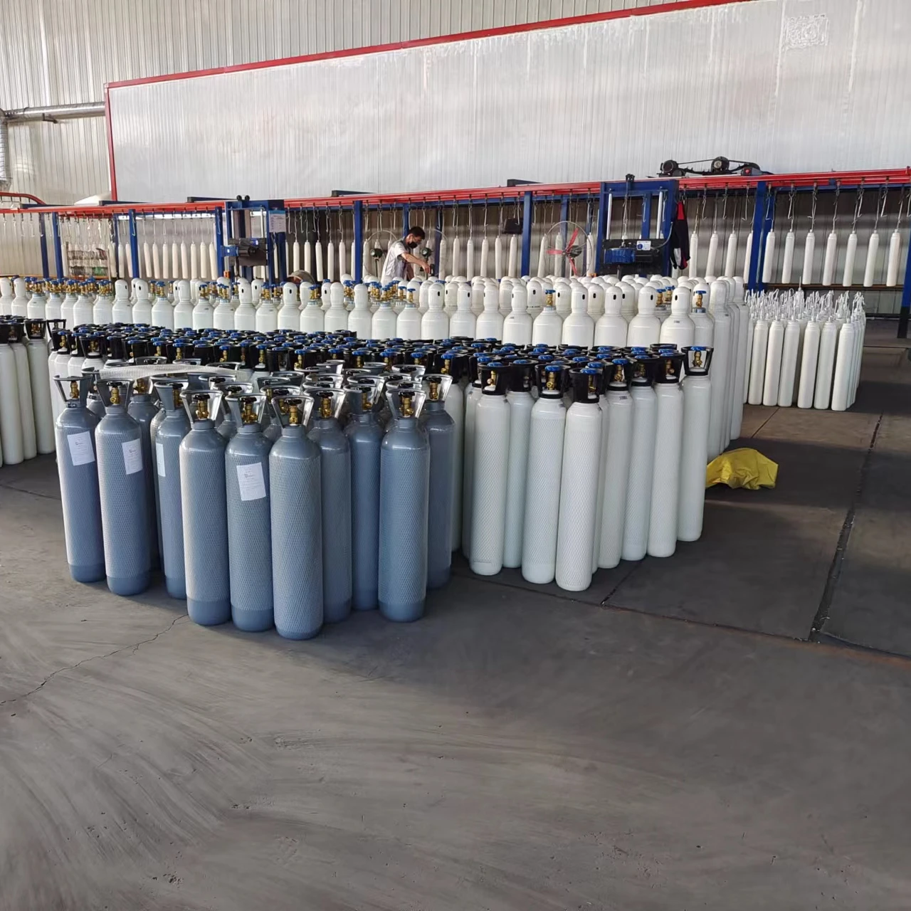 Good Quality Powder Coating Paint Lines Systems Automatic Spray Painting Line