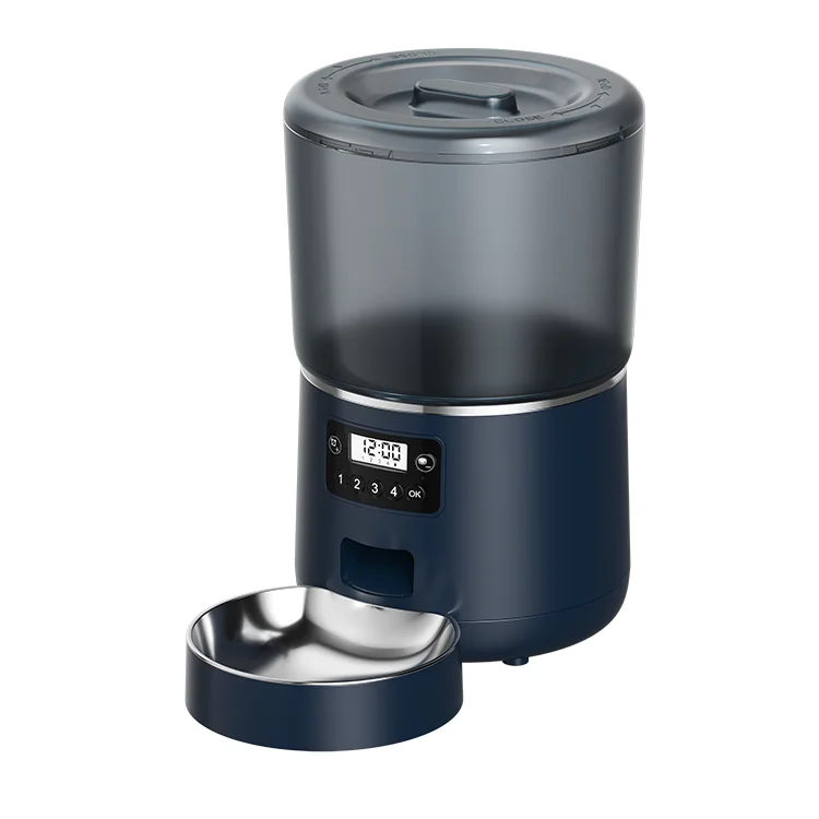 Amazon best selling wholesale wifi remote   dog dry food feeder smart automatic pet feeder