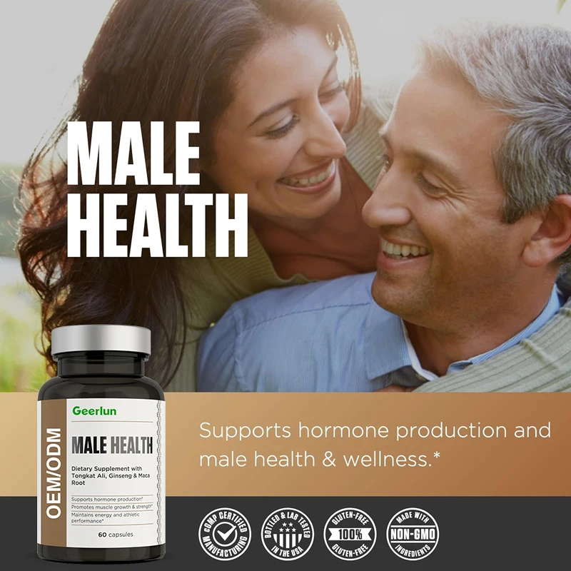 Best Selling Products 2024 OEM Dietary Supplement For Men Energy Booster Endurance Supplement Male Enhancement Capsules