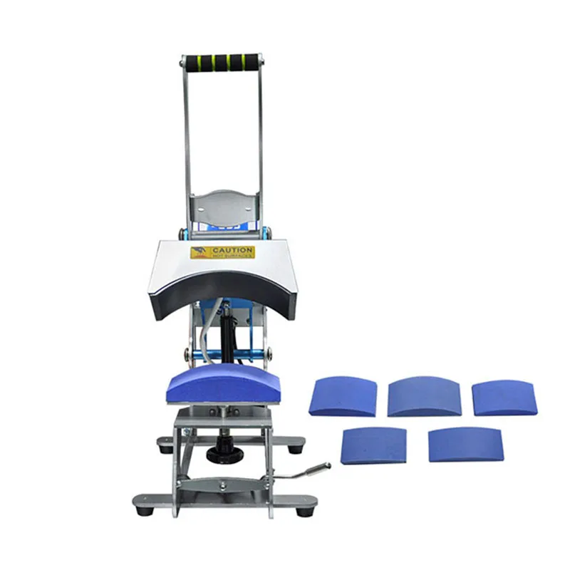 5 in 1 combo Semi - Auto Open Hat heat Press Machine 550W From China