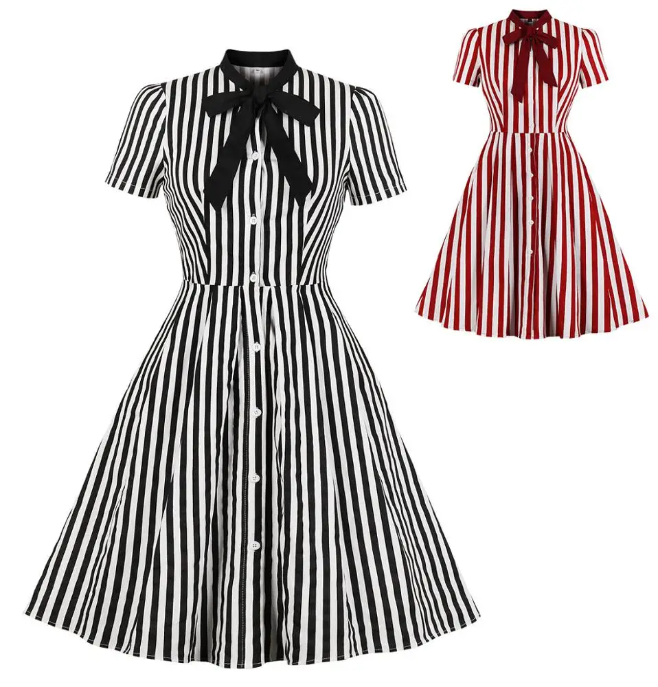 1830 short sleeve pockets belt collect waist woman vintage midi dress,Halloween dress,rockabilly dress vintage