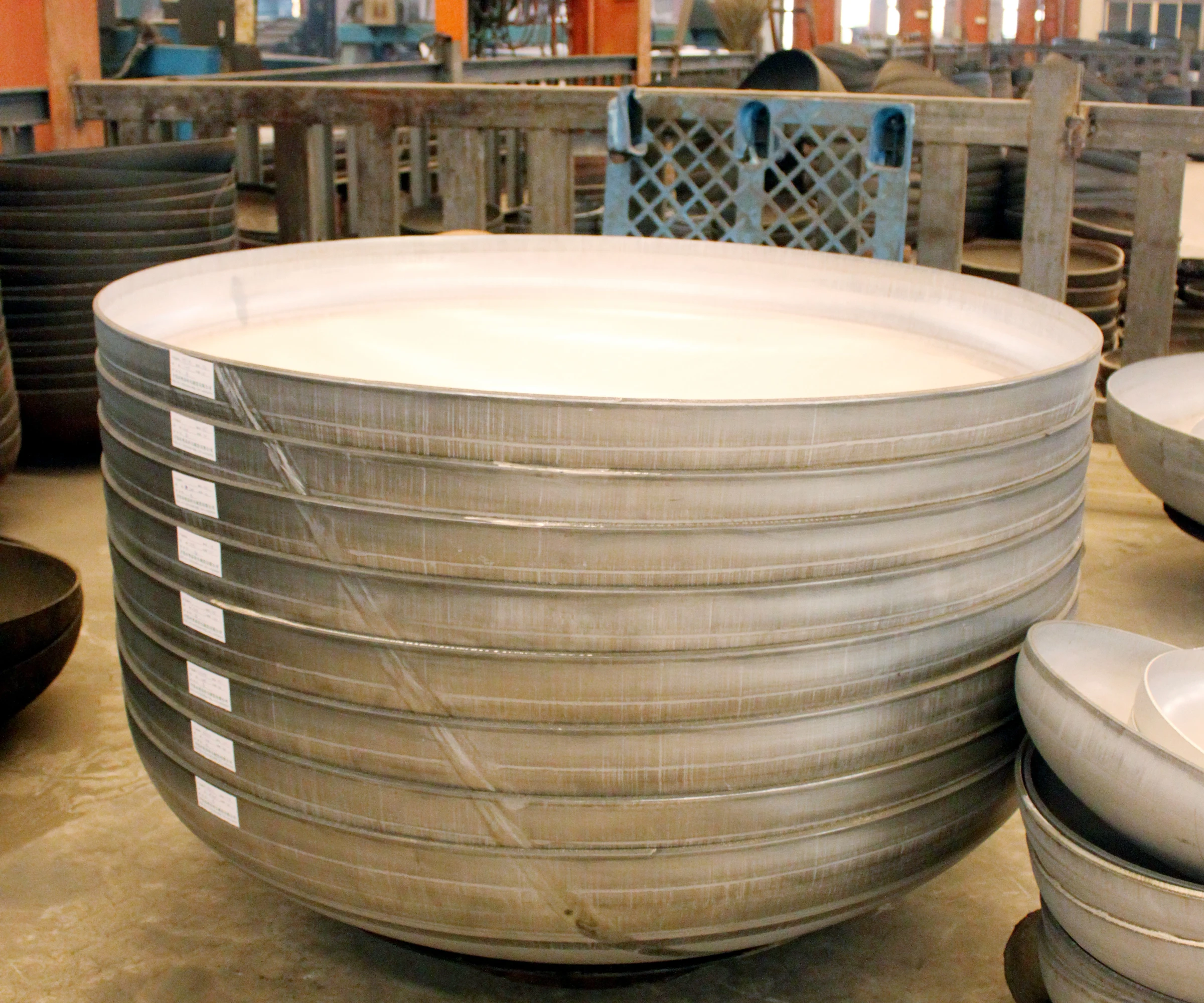 Pressure Vessel Tank Head Boiler Part Dished Head Forged Steel Dished End