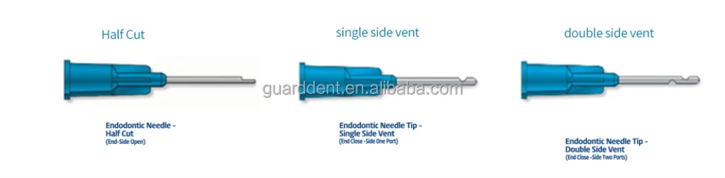 23G/25G/ 27G / 30GA Dental Endo Irrigation Needle Tip Blunt Needle End-Closed Side Hole