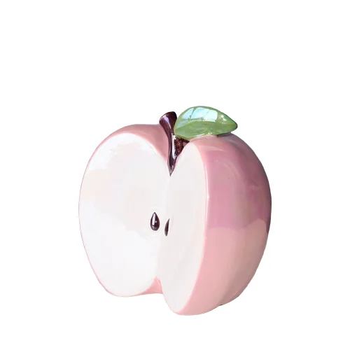 
Modern creative decorative fruit and vegetable shapes custom ceramic interior show pieces for home decorations 