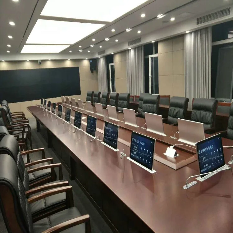 Раскладной монитор с двумя экранами для офисной комнаты